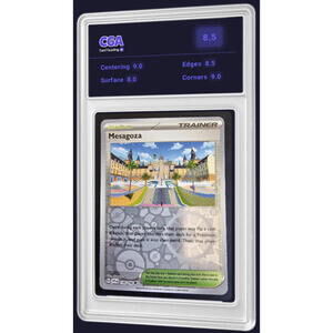 Scarlet & Violet Reverse Holo Mesagoza 178/198 Pokémon TCG CGA 8.5 Digital Grade